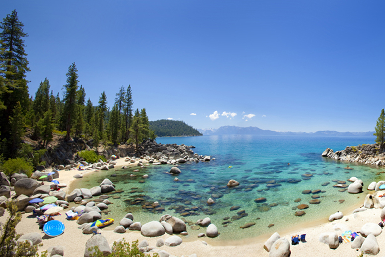 Beaches in Lake Tahoe