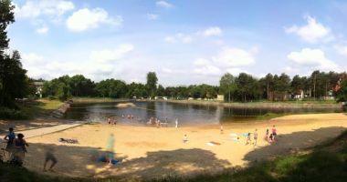 Swimming Pool on Czarka River in Zarki-Letnisko