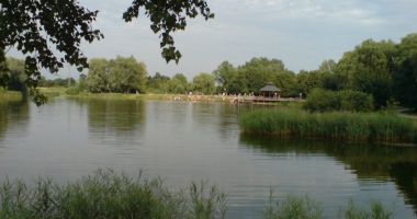 Beach in the Park of Culture and Recreation of Mazovia in Pruszkow, Glinianki Hozera