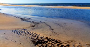 Nude Beach in Leba, Baltic Sea