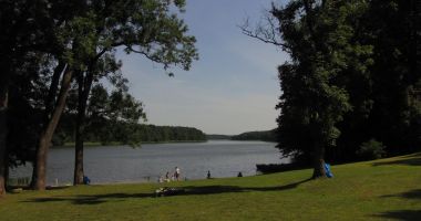 Beach in Witoslaw, Lake Witoslawskie