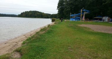 Beach at Augustow Medical Spa, Lake Necko