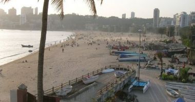 Chowpatty Beach, Mumbaj (Bombaj), India