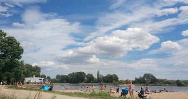 Plaża w Jaworze nad Zalewem Jawornik