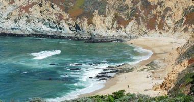 Gray Whale Cove State Beach, Half Moon Bay, United States