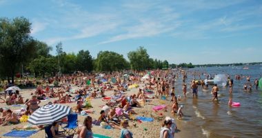 Dzika Plaża w Nieporęcie nad Zalewem Zegrzyńskim